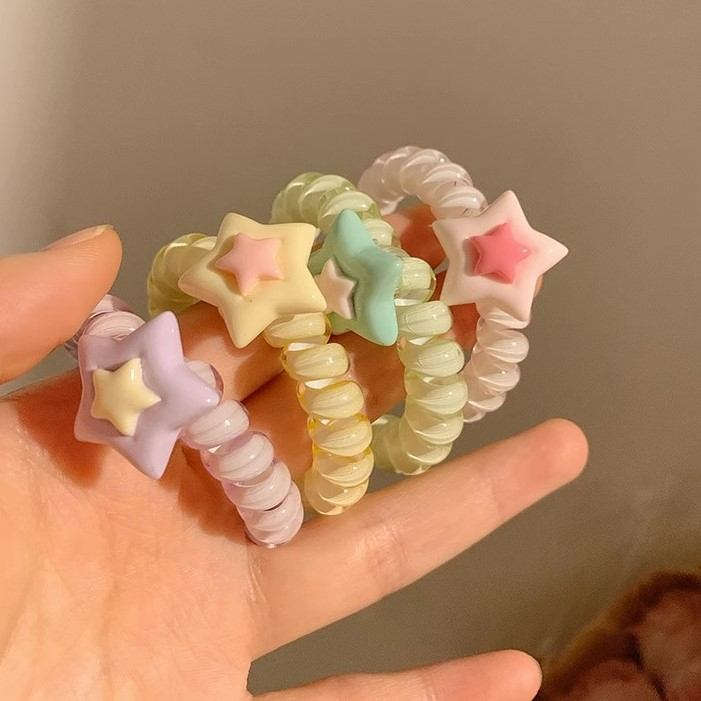 Dây Cột Tóc y2k Hình Ngôi Sao Thời Trang Hàn Quốc Cho Nữ