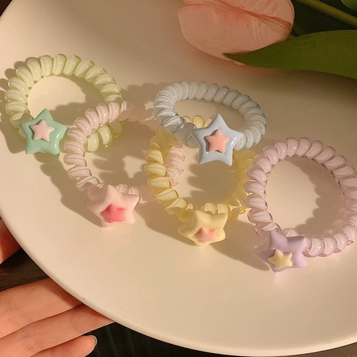 Dây Cột Tóc y2k Hình Ngôi Sao Thời Trang Hàn Quốc Cho Nữ