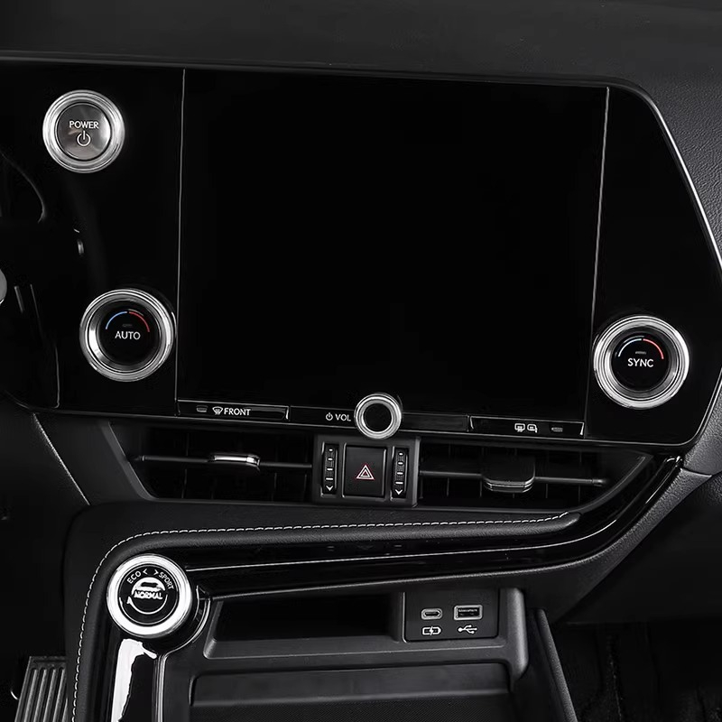 Vòng Trang Trí Núm Vặn Điều Khiển Xe Hơi lexus rx350h rx450h rx500h nx260h 22-24 lexus nx rx