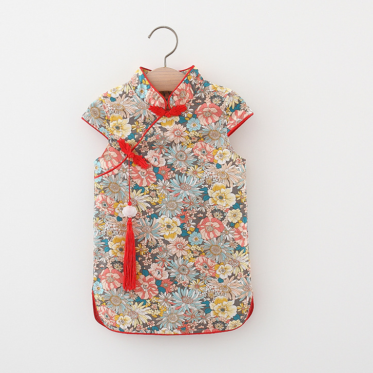 Sườn Xám Dễ Thương Cho Bé