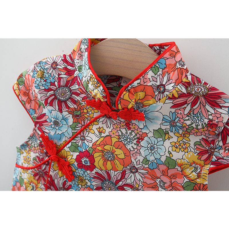 Sườn Xám Dễ Thương Cho Bé