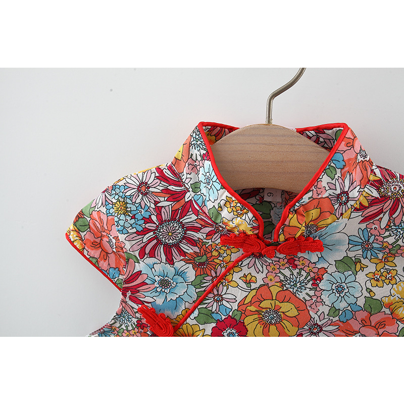 Sườn Xám Dễ Thương Cho Bé