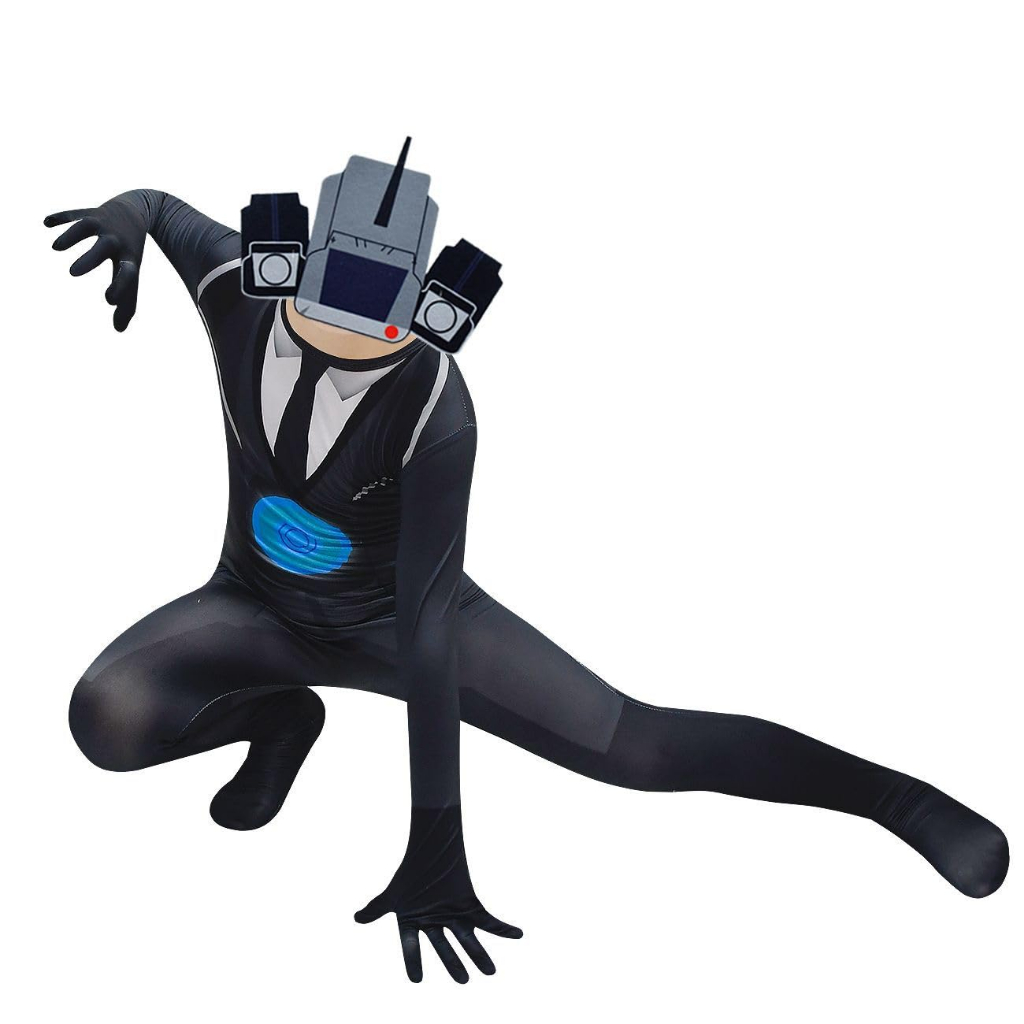 Skibidi Bộ Đồ Hóa Trang Nhân Vật Trong Game toilet Độc Đáo Cho Bé