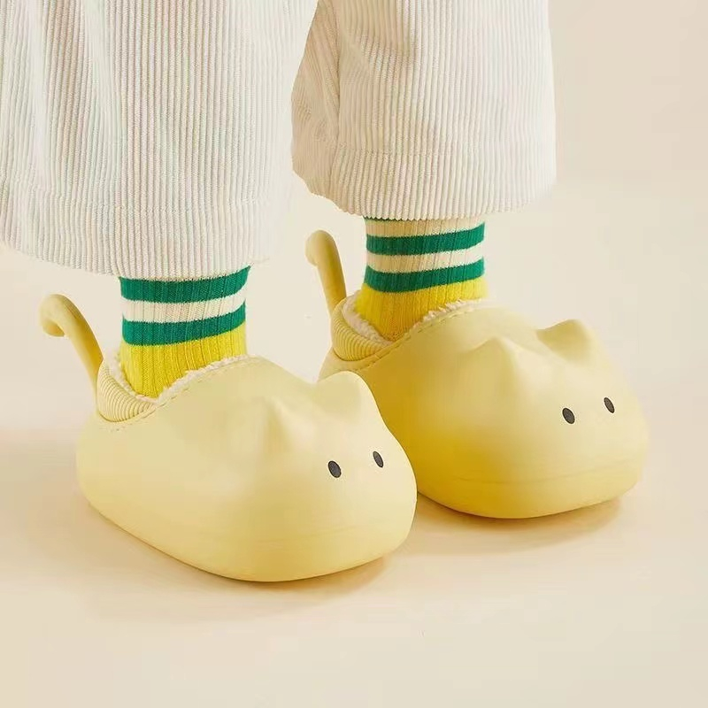 Dép Bông Đi Trong Nhà Hình Chú Chuột Nhỏ Dễ Thương Thời Trang Thu Đông Cho Nữ