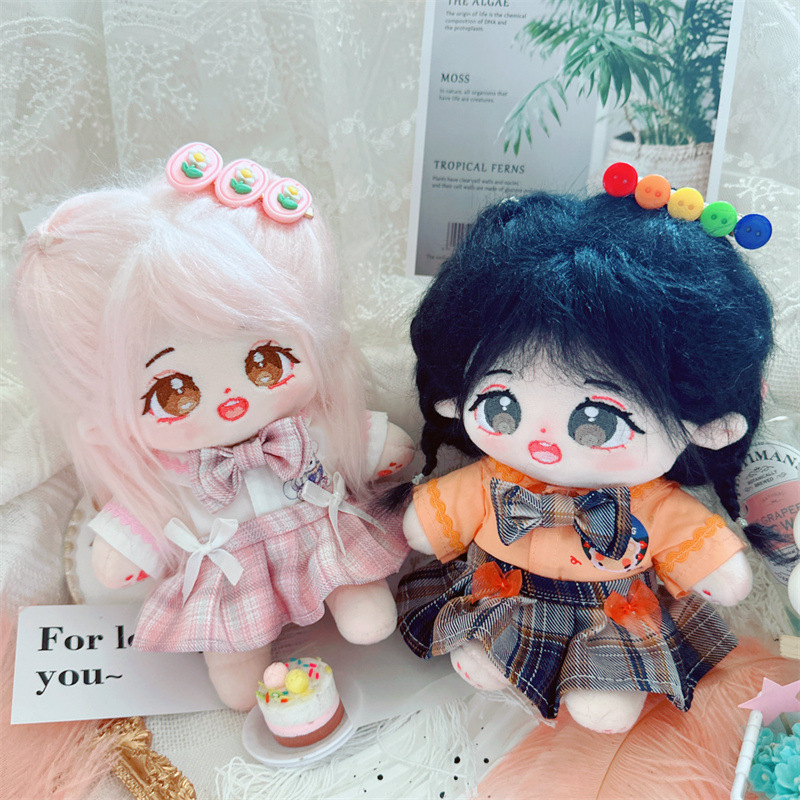 Bộ Đồng Phục Học Sinh Nhồi Bông 20cm Cho Búp Bê tzuyu lalisa jennie gi-dle song yuqi