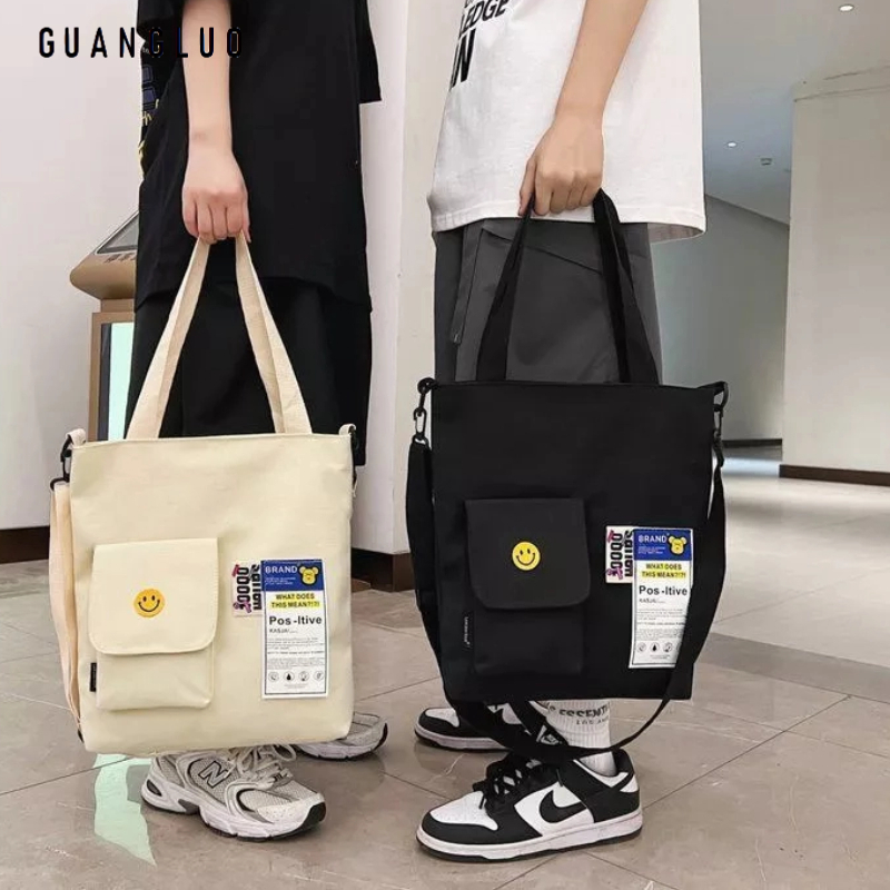 guangluo Ba Lô Vải Thời Trang Phong Cách Năng Động Cho Nam