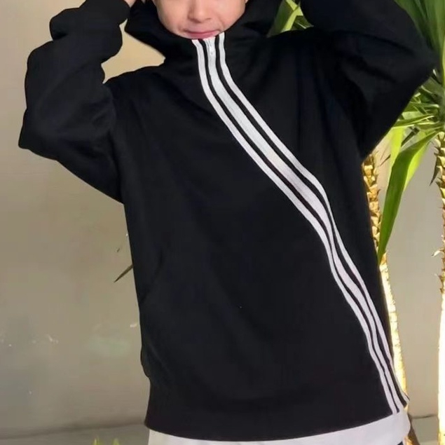 Set Đồ Thể Thao Áo Khoác Có Khóa Kéo + Quần Dài Thời Trang Cho Nam