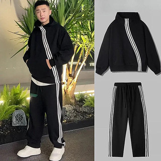 Set Đồ Thể Thao Áo Khoác Có Khóa Kéo + Quần Dài Thời Trang Cho Nam