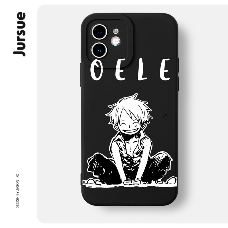 Ốp lưng JURSUE nam chống bẩn đen nam Cho IPHONE 15 14 13 12 11 PRO MAX SE 2020 X XR XS ip 8 7 6 6S PLUS XYH2260