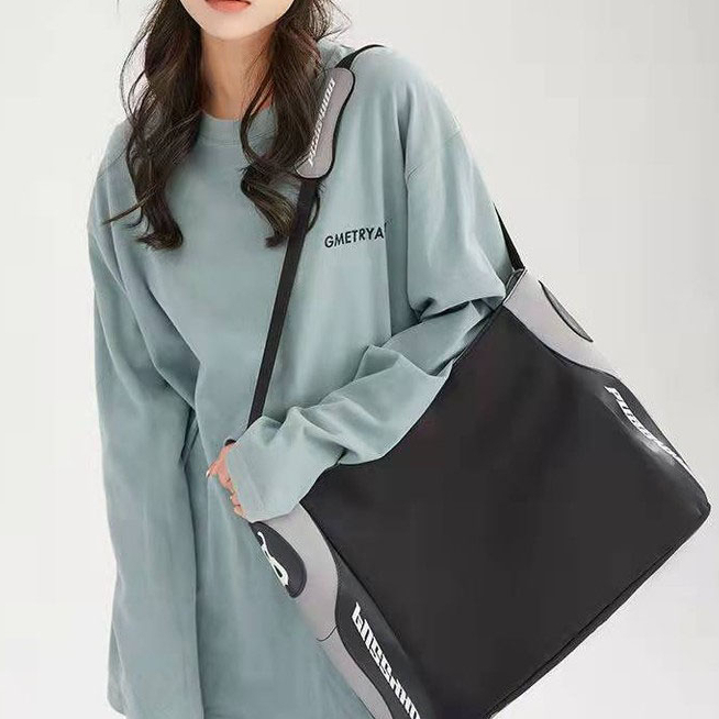 Guangluo Túi Đeo Chéo Thể Thao Màu Đen Cho Nam Nữ