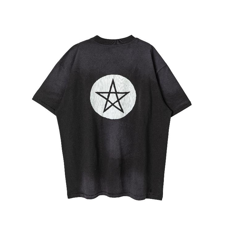 Áo Thun Ngắn Tay In Hình Ma Thời Trang Unisex Cá Tính 5877