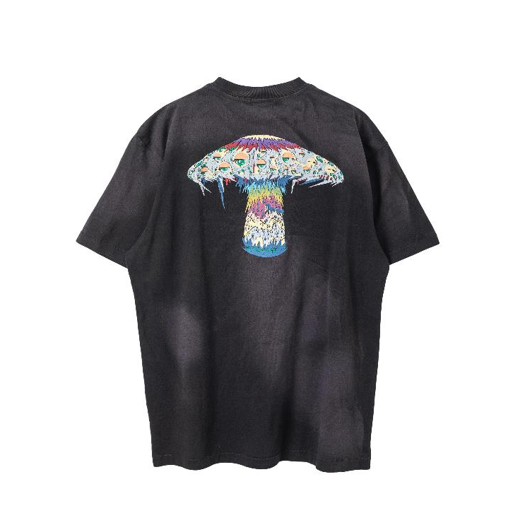 Áo Thun Tay Ngắn In Hình Cây Nấm Thời Trang Cho Nam Nữ 5896