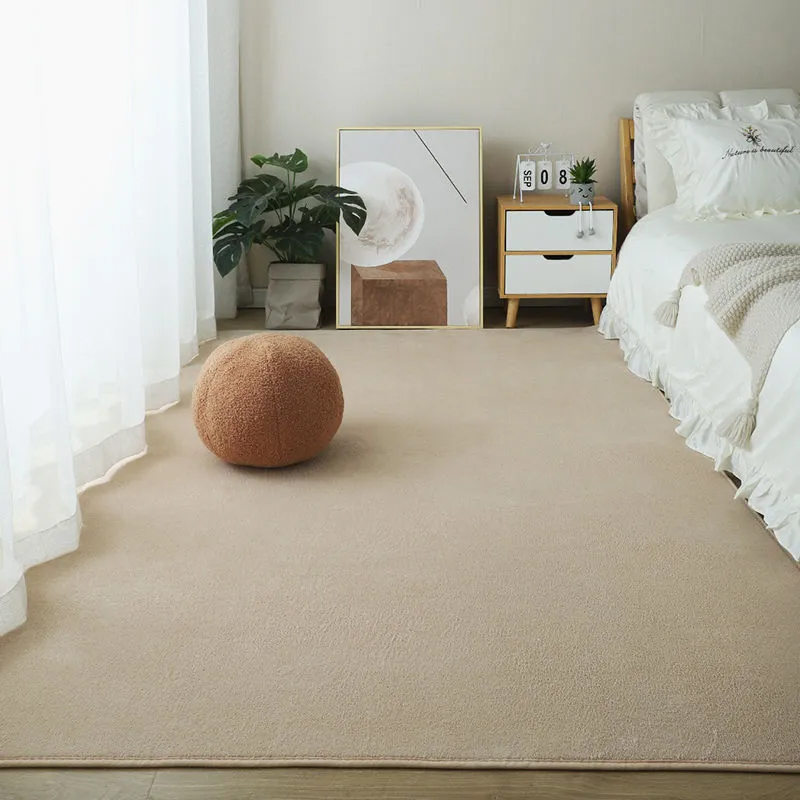 Thảm Nhung San Hô Ngắn Lót Sàn Ban Công Phòng Khách / Phòng Ngủ