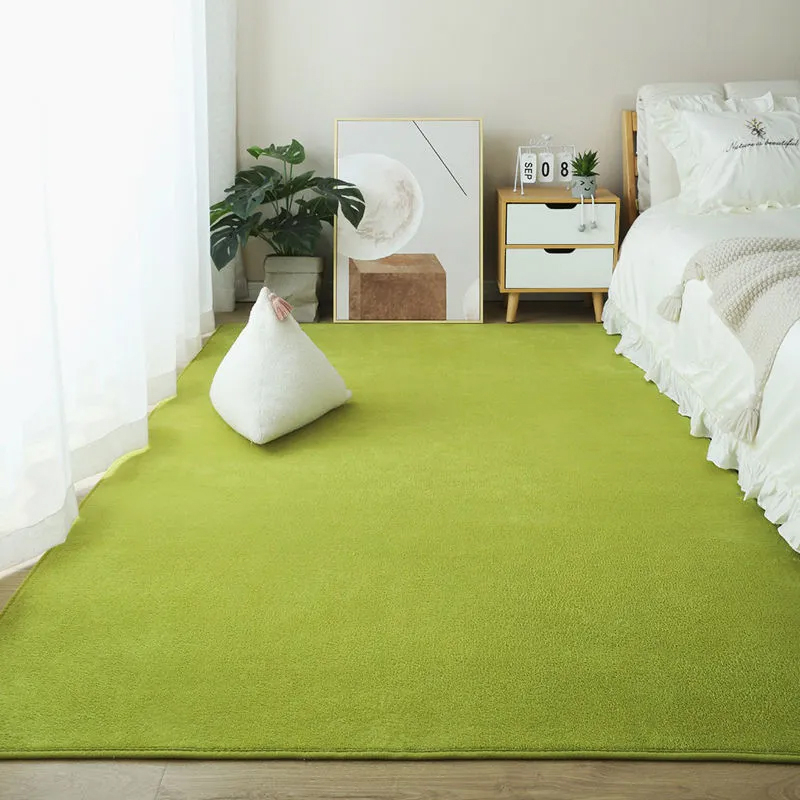 Thảm Nhung San Hô Ngắn Lót Sàn Ban Công Phòng Khách / Phòng Ngủ