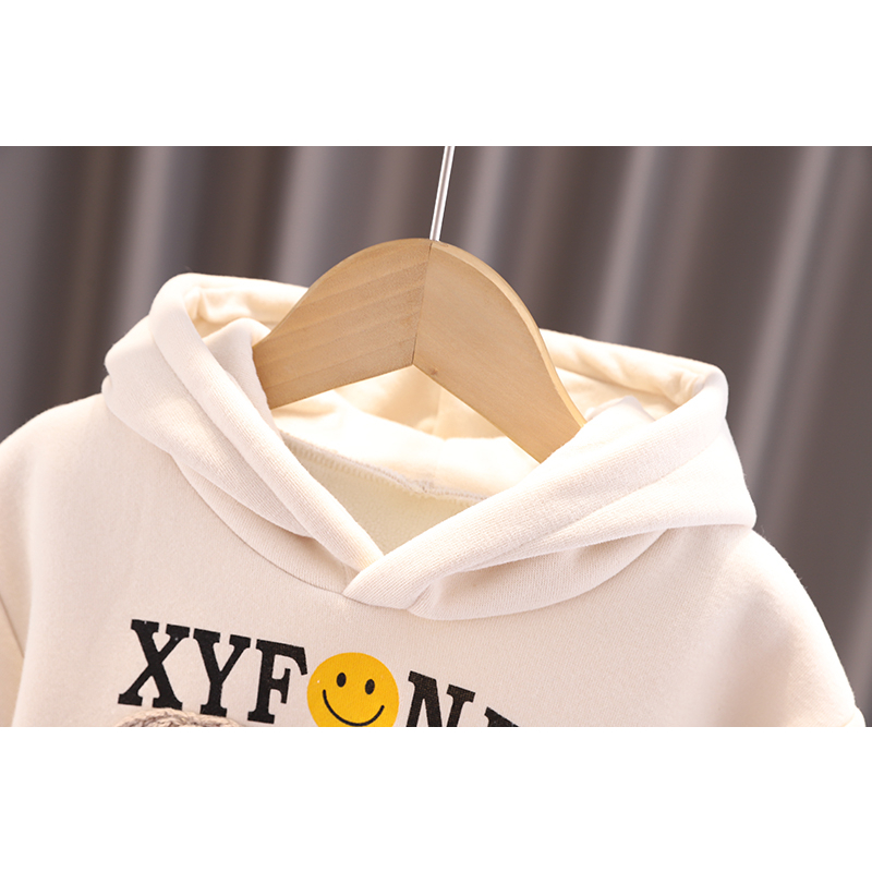 Áo Hoodie Lông Cừu Ba Chiều Cỡ Nhỏ / Trung Bình 80cm - 120cm Phong Cách Mới Thời Trang Mùa Đông Cho Bé