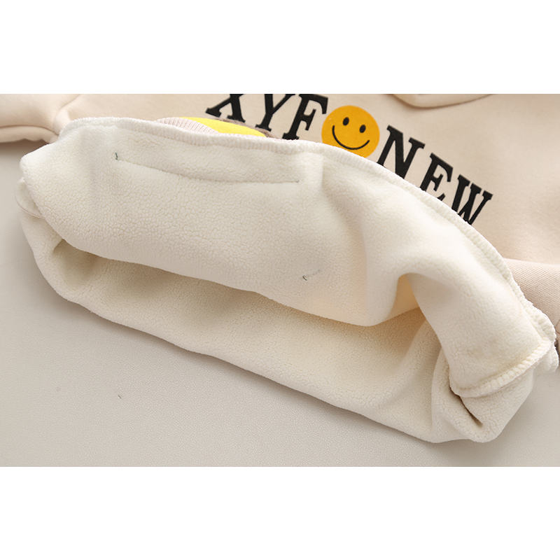 Áo Hoodie Lông Cừu Ba Chiều Cỡ Nhỏ / Trung Bình 80cm - 120cm Phong Cách Mới Thời Trang Mùa Đông Cho Bé