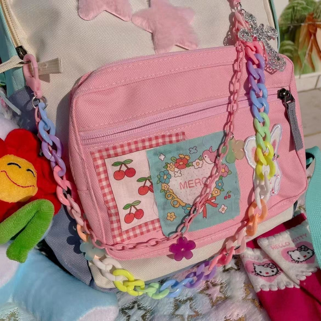 Ba Lô Đi Học y2k Hình Thỏ Dễ Thương