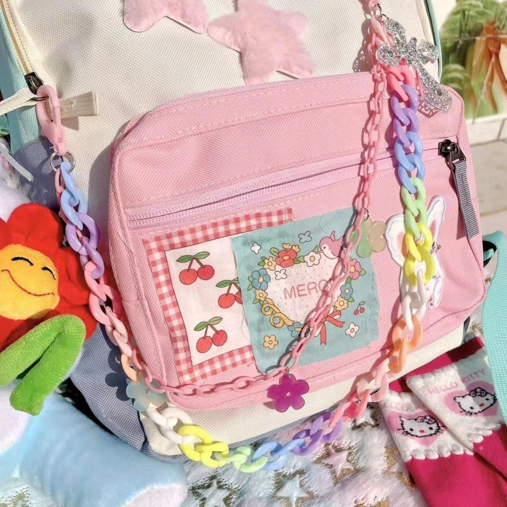 Ba Lô Đi Học y2k Hình Thỏ Dễ Thương