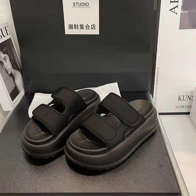 Dép thời trang thoải mái Velcro mẫu mới đế dày dép sandal đế dày