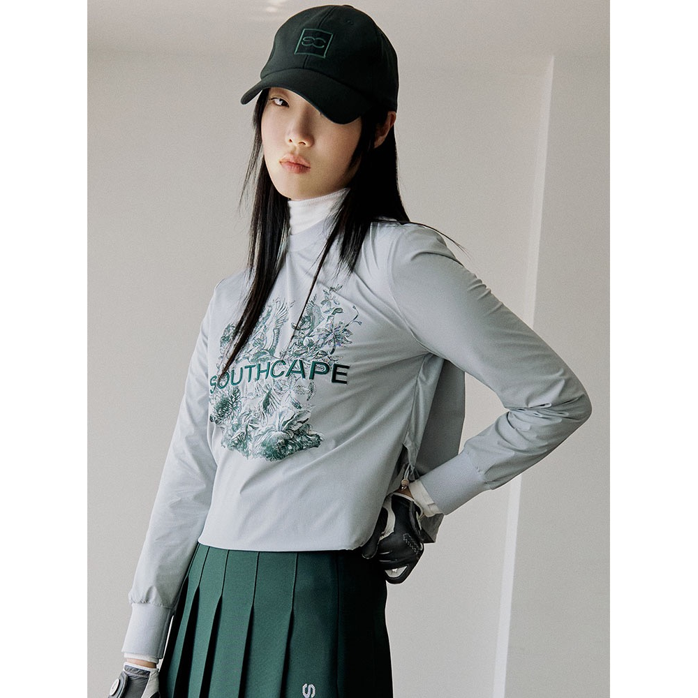 Áo Thun Thể Thao Dài Tay Có Khóa Kéo Bên Hông Mẫu Mới Năm 2023 Hàn Quốc#34614