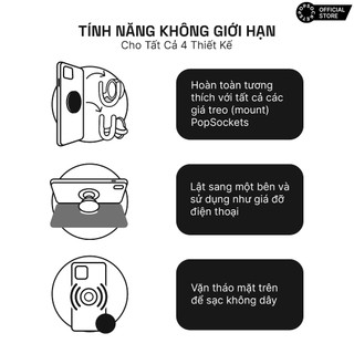 Giá đỡ điện thoại POPSOCKETS cao cấp