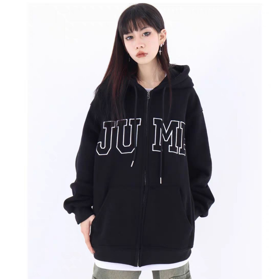 Vòng Cổ Phong Cách vintage Cho Nữ|Áo Hoodie Vải Lông Dày Dáng Rộng Cao Cấp Phong Cách Đường Phố Mỹ Cho Nam