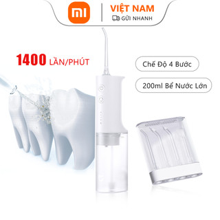 Xiaomi youpin mijia Dụng Cụ Vệ Sinh Răng Miệng 4 Chế Độ Chống Nước ipx7 Tiện Dụng Khi Đi Du Lịch