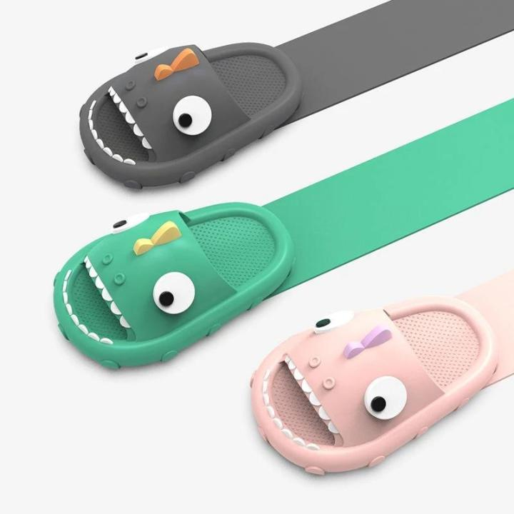 Dễ Thương Dép Hình Cá Mập Chống Trượt Thoải Mái Thời Trang Hàn Quốc