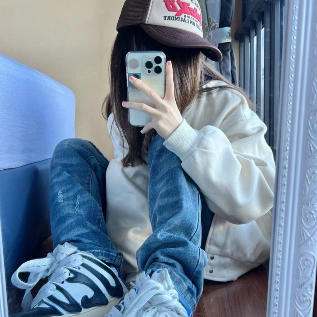 Áo Khoác Bóng Chày Thiết Kế Mới Thời Trang Theo Phong Cách Hàn Quốc Dành Cho Nữ