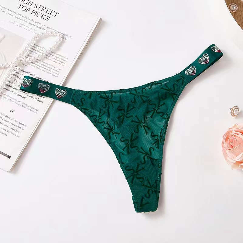 Victoria secret Quần Lót Ren Không Đường May Quyến Rũ Cho Nữ