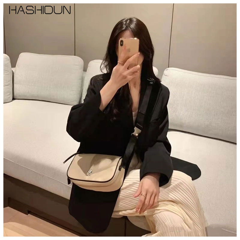 HASHIDUN Túi Đeo Chéo Vai Bằng nylon Màu Trơn In Hình Snoopy Thời Trang Dành Cho Nam