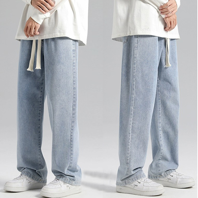 Quần Jean Ống Rộng Thời Trang Cá Tính Dành Cho Nam je