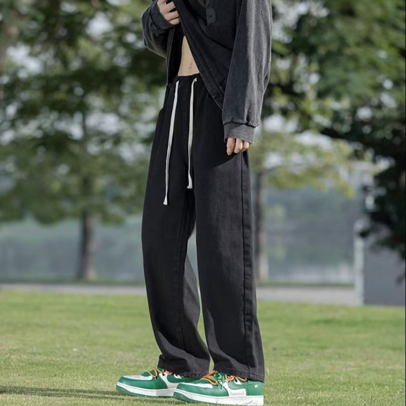 Quần Jean Ống Rộng Thời Trang Cá Tính Dành Cho Nam je