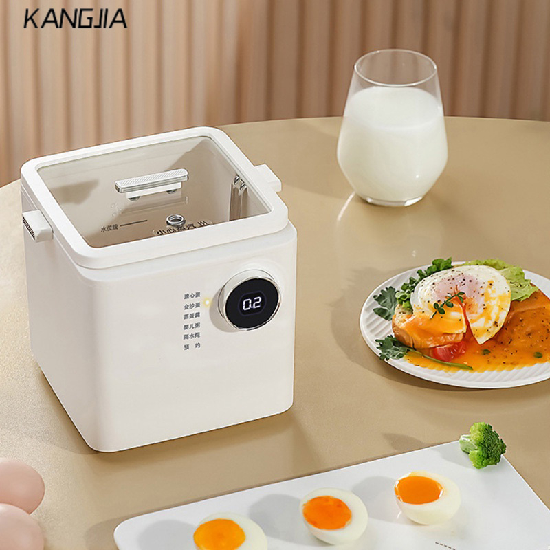 KANGJIA Máy Hấp Trứng Thông Minh Tự Động Bằng Thép Không Gỉ