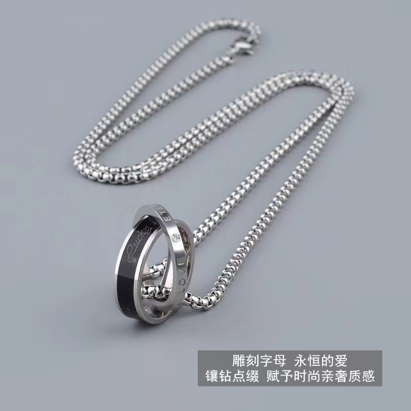Vòng Cổ Bằng Thép Titan Chống Mồ Hôi Thời Trang Cho Nam