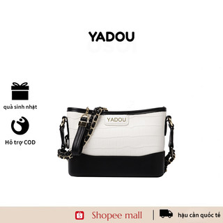 Yadou Túi Đeo Chéo Da pu Phong Cách retro Thời Trang Cho Nữ