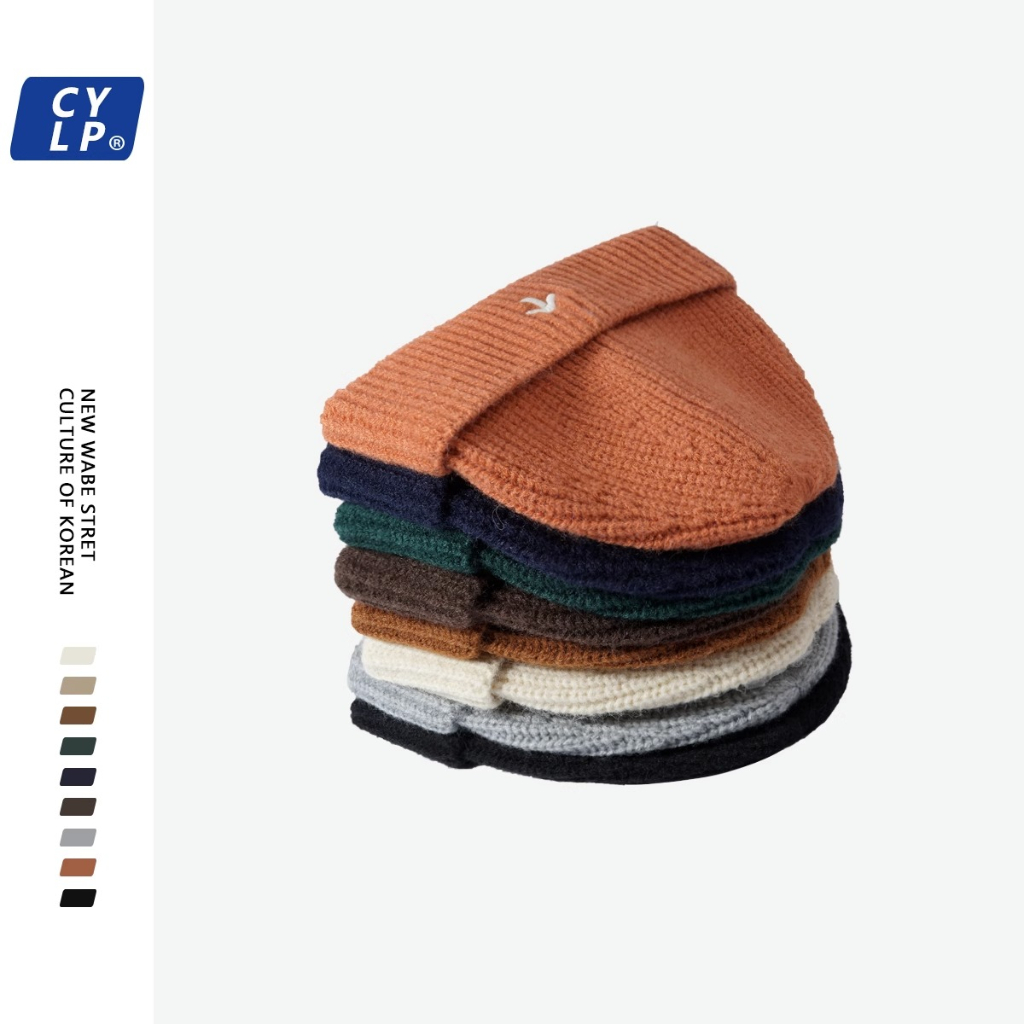 Mũ Len Trùm Đầu Phong Cách hip hop Thời Trang Thu Đông Cho Nam