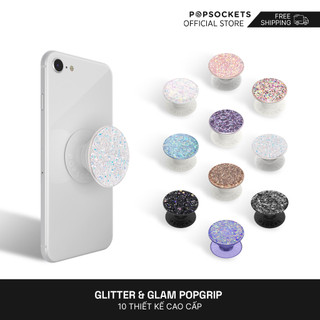 Giá đỡ điện thoại POPSOCKETS kim sa lấp lánh cao cấp tiện lợi