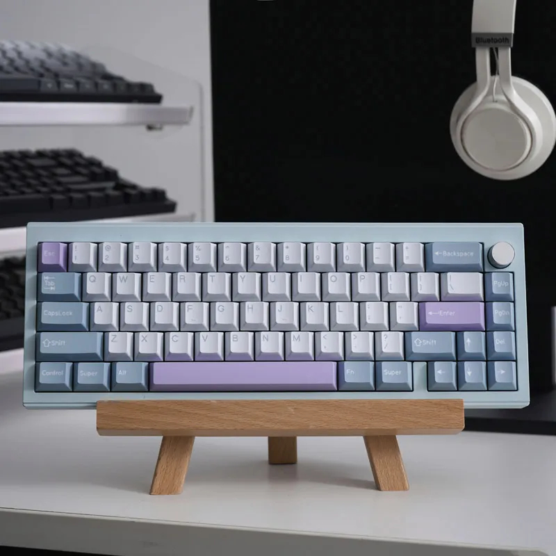 Bàn Phím 175 Phím ymk dreamland Pkt Màu Trắng Và Xanh Dương Có Thể Tùy Chỉnh Tiếng Anh