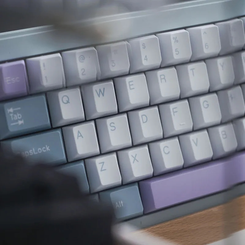 Bàn Phím 175 Phím ymk dreamland Pkt Màu Trắng Và Xanh Dương Có Thể Tùy Chỉnh Tiếng Anh