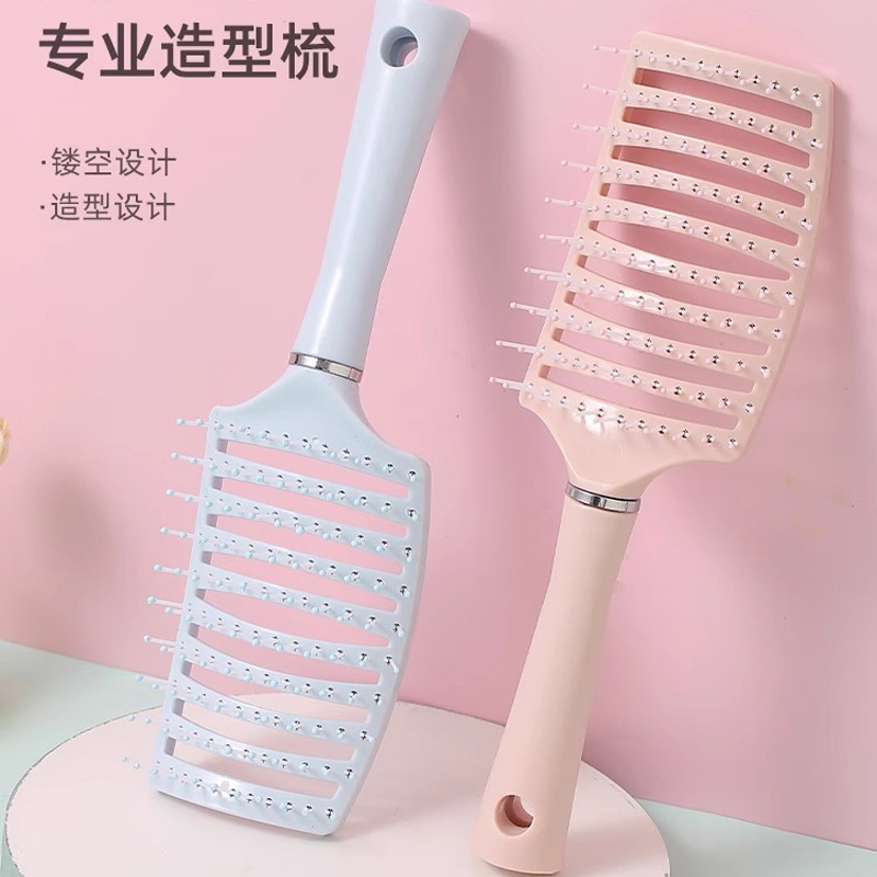 Lược Chải Tóc Mát Xa Da Đầu Chống Tĩnh Điện Cho Nam Và Nữ