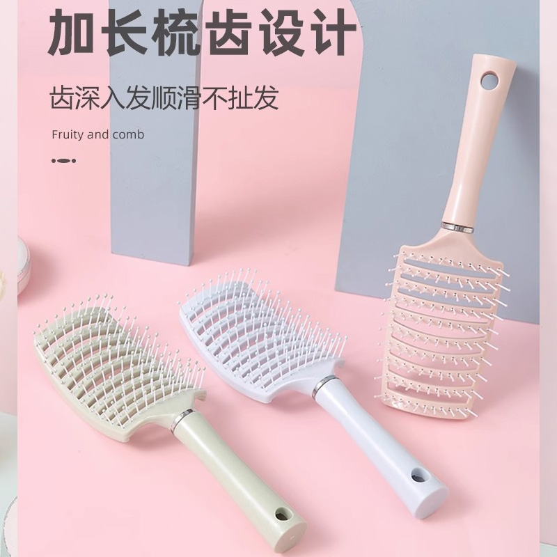 Lược Chải Tóc Mát Xa Da Đầu Chống Tĩnh Điện Cho Nam Và Nữ