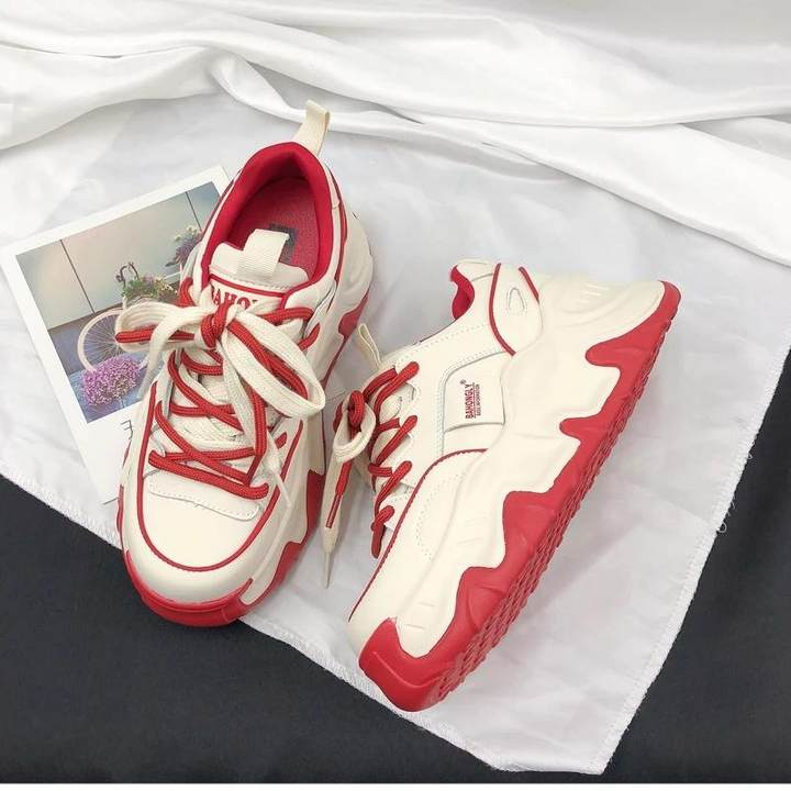 Giày Thể Thao Đế Dày Tăng Chiều Cao Chống Trượt Và Thoải Mái Thời Trang