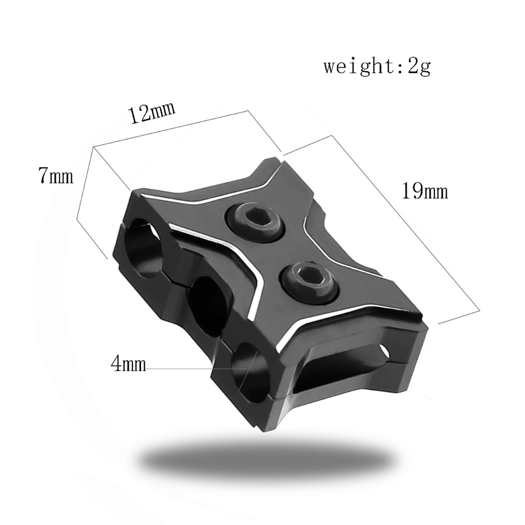 Kẹp Cố Định Dây Cáp esc Bằng Kim Loại Cho Mô Hình Điều Khiển Từ Xa / Tàu Thuyền / Xe Hơi