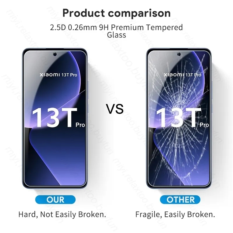 Kính Cường Lực + Miếng Dán Bảo Vệ Màn Hình Cho xiaomi mi13t pro mi 13t 12t mi11t 10t 11t 12t pro