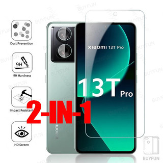 Ốp Điện Thoại Kính Cường Lực 2 Trong 1 Bảo Vệ Ống Kính Máy Ảnh Cho xiaomi mi13tpro 12t 11t 10t pro