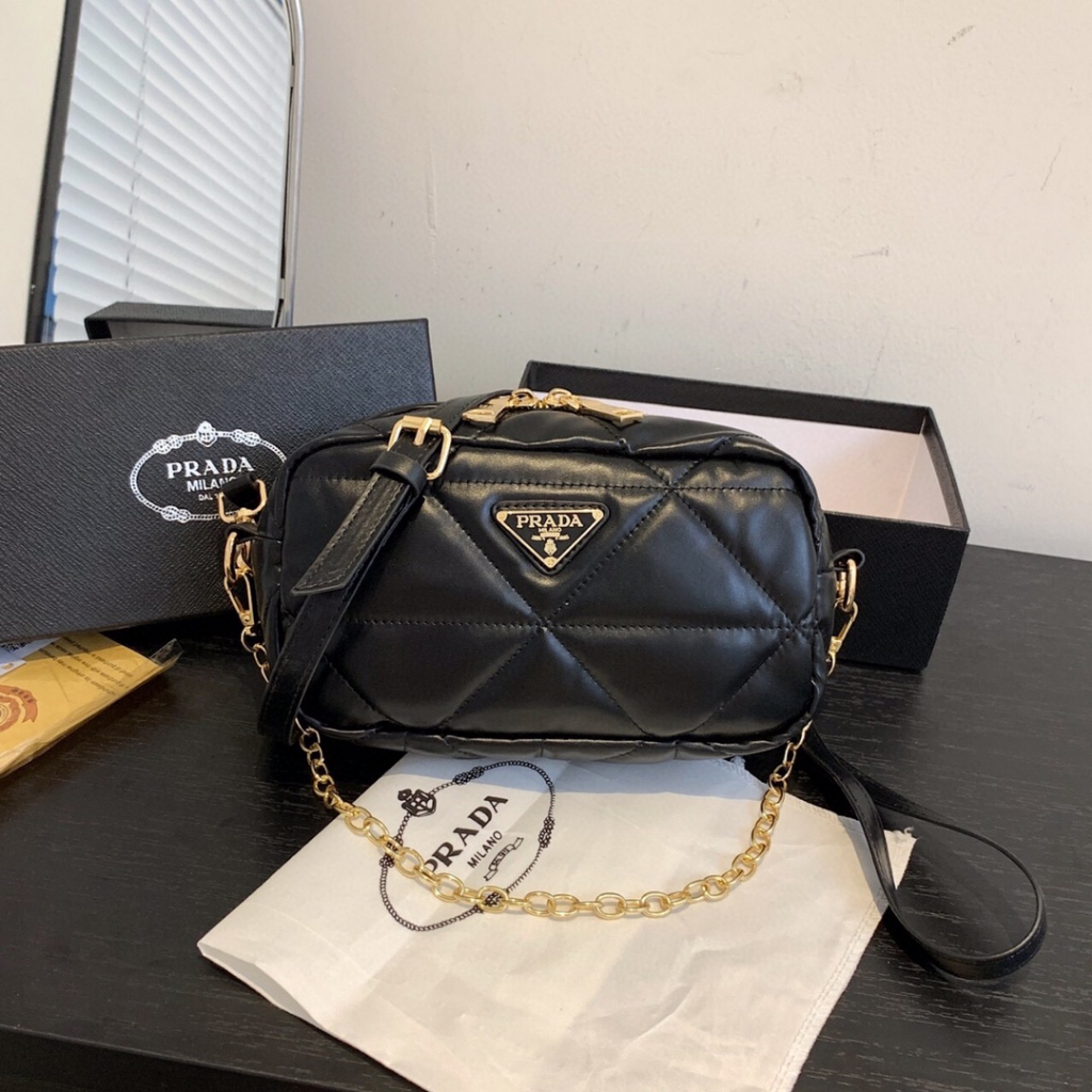 Túi Xách prada Dây Xích Dễ Phối Đồ Thời Trang Cho Nữ