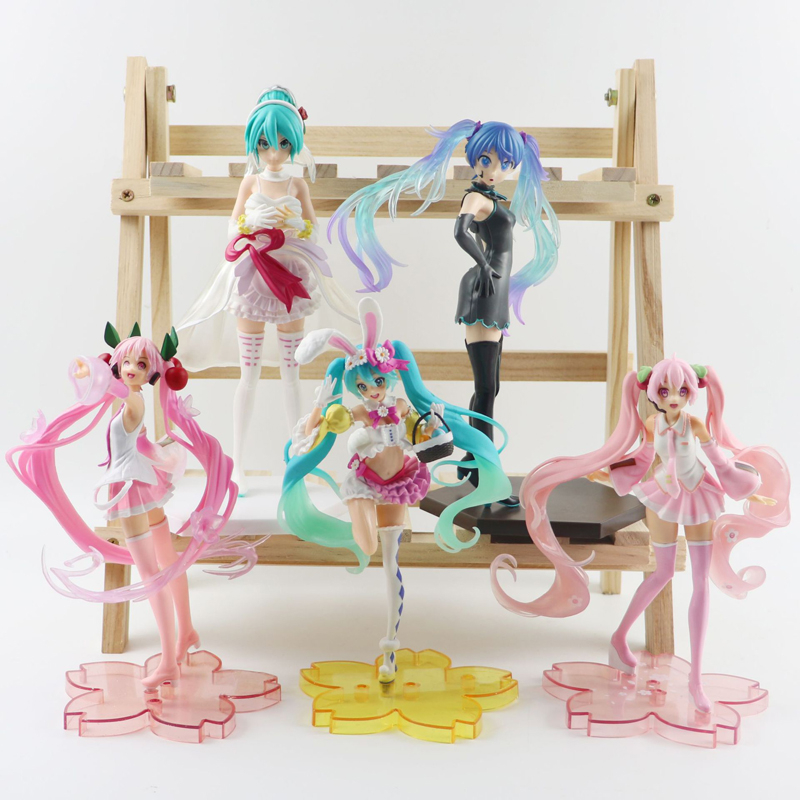 Mô Hình Ca Sĩ Ảo hatsune miku Lá Sen Đang Ngủ Bằng pvc 23 Phong Cách Làm Quà Tặng Sưu Tầm