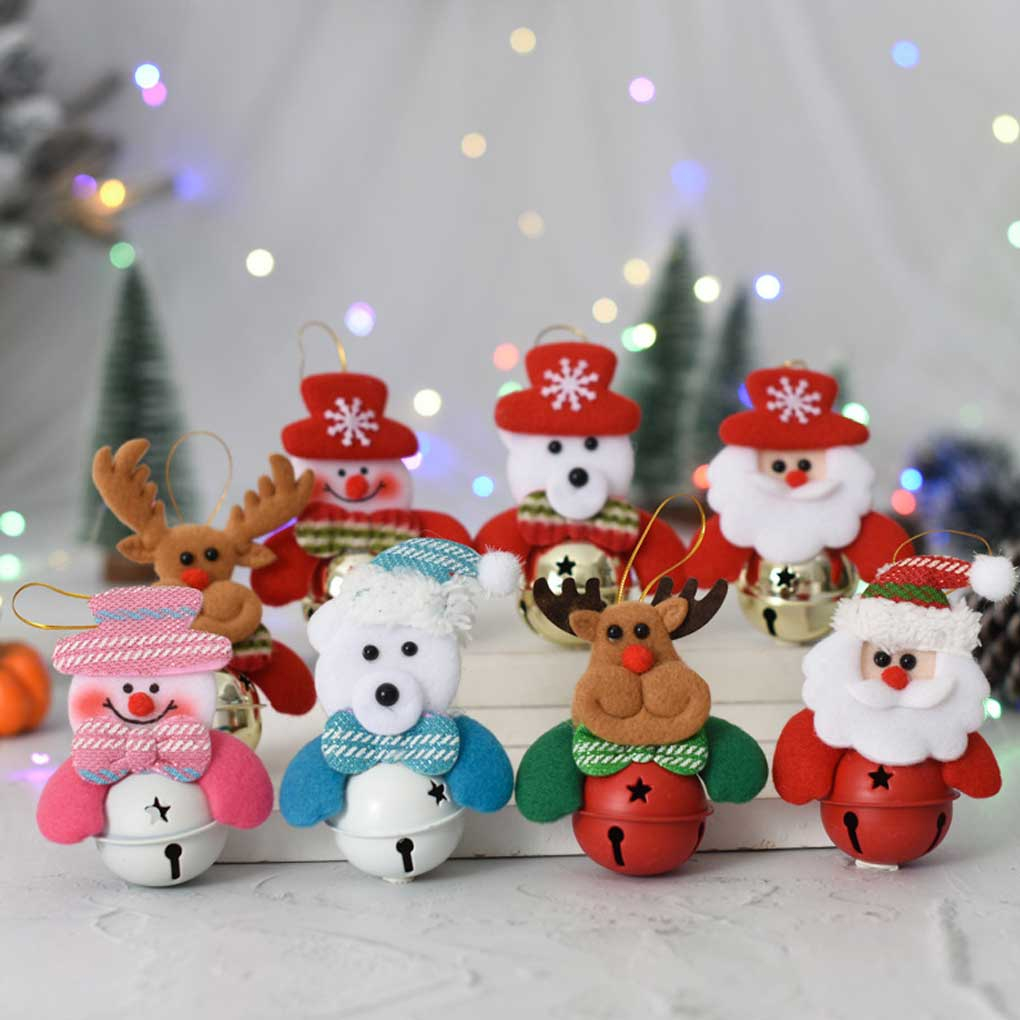 Chuông Treo Trang Trí Cây Thông Noel diy Trang Trí Quán bar / Nhà Nông Trại Phía Trước