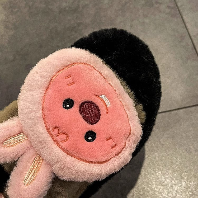 Fds Dép Bông Đi Trong Nhà Hình Hoạt Hình Dễ Thương Cho Nữ